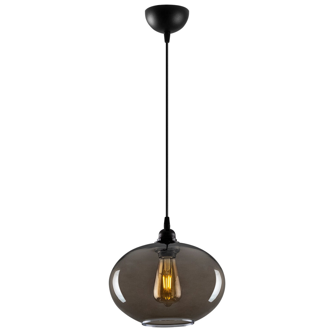 Opviq Suspension Smoked 050 gris fumé  - H.120x27 cm
