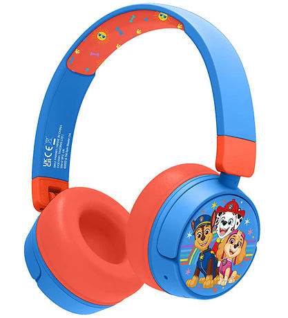 OTL H?retelefoner - Paw Patrol - On-Ear Junior - Wireless - R?d/