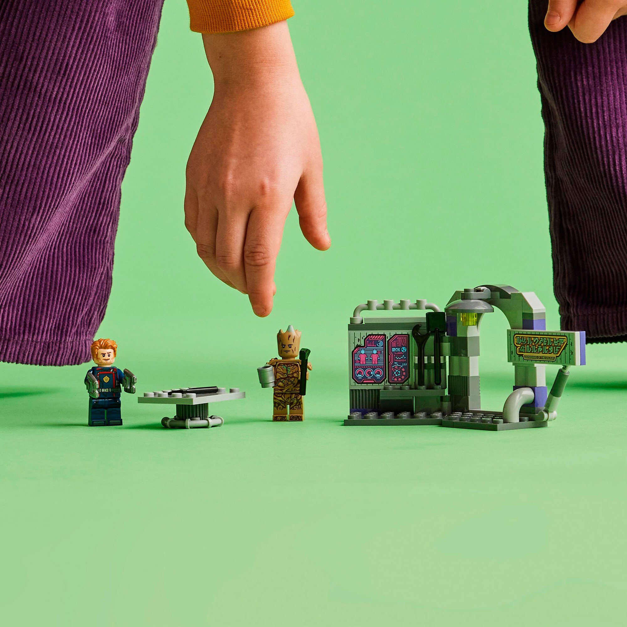 LEGO Konstruktionsspielzeug Marvel Hauptquartier der Guardians of the Galaxy
