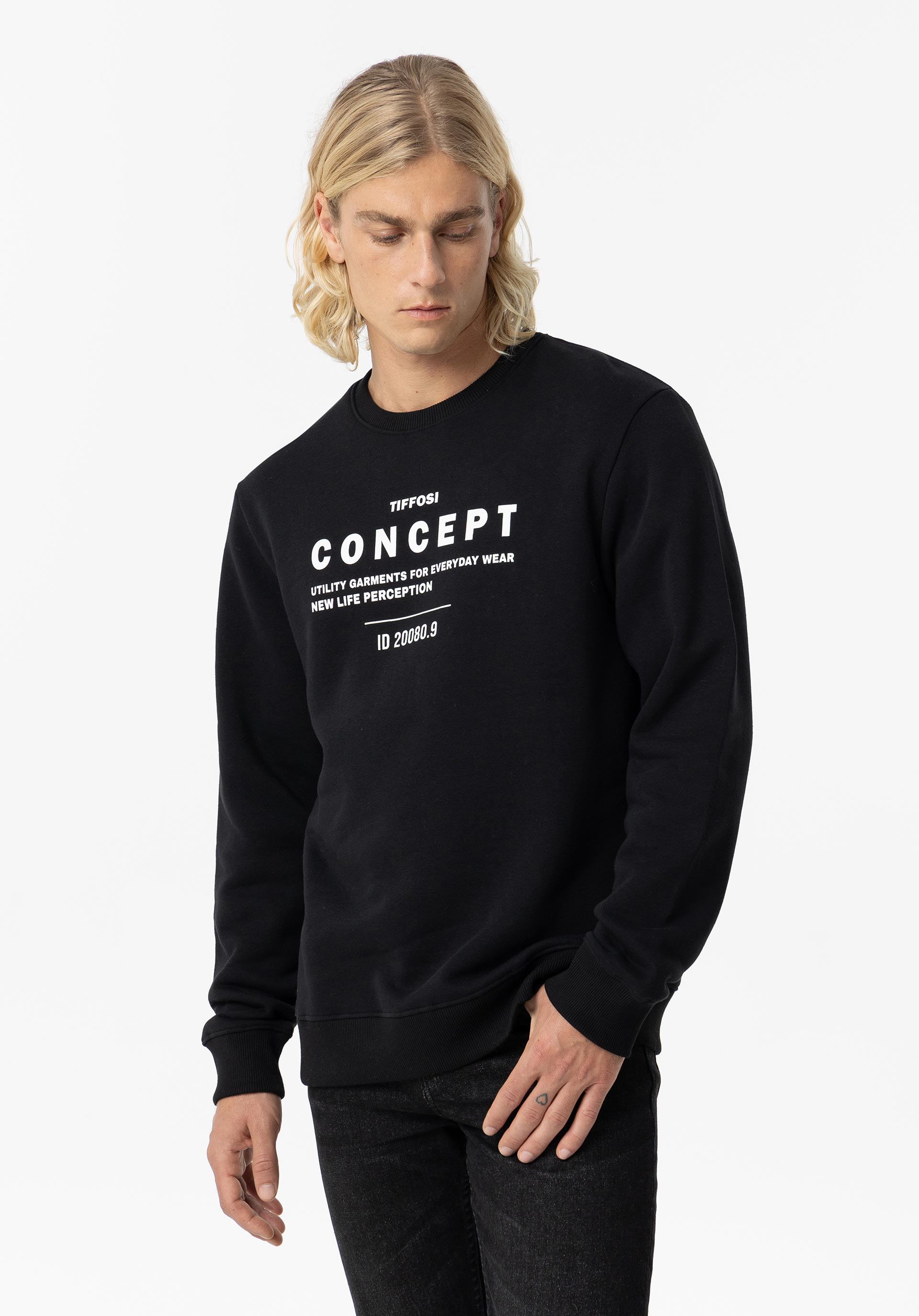 Sweatshirt com Estampado Frontal