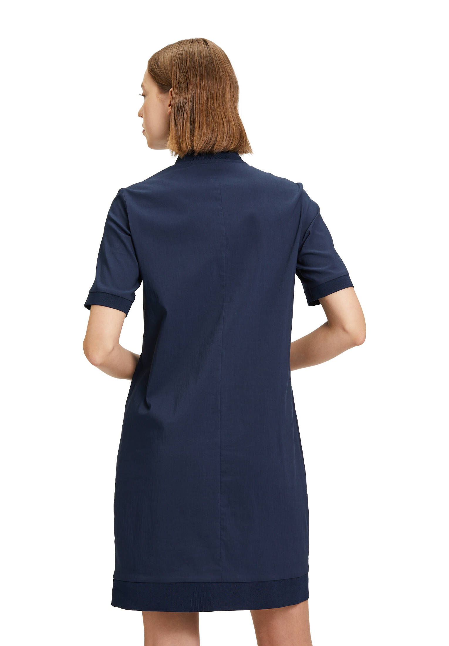 Betty & Co| Damen Casual-Kleid mit Rippbündchen