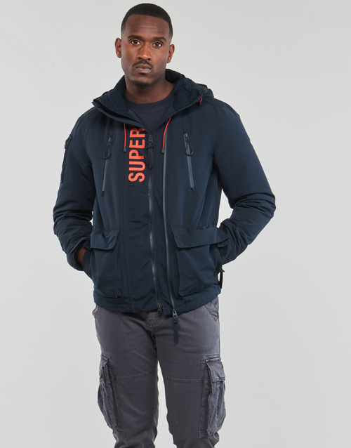 Superdry - ULTIMATE WINDCHEATER - Marine / Orange