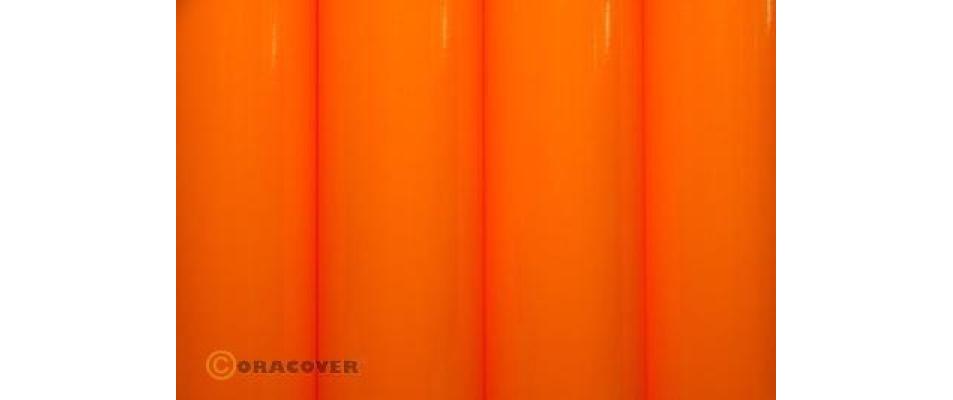 Bügelfolie signal-orangeFolie zum bespannen von Flugmodellen