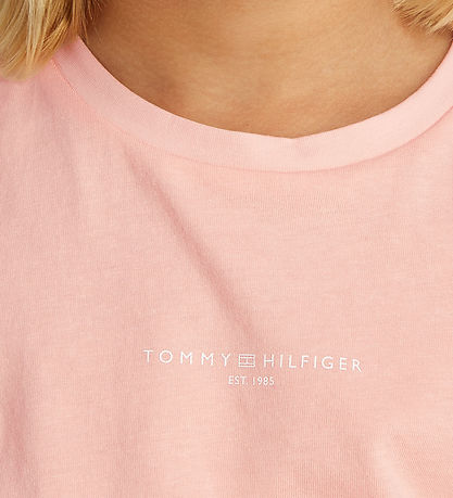 Tommy Hilfiger T-Shirt - Mini Körper - Coral Ice