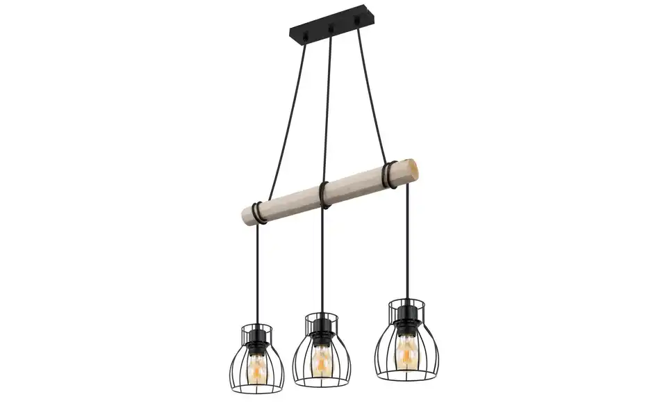 Pendelleuchte 140 cm 3-flammig 50 cm