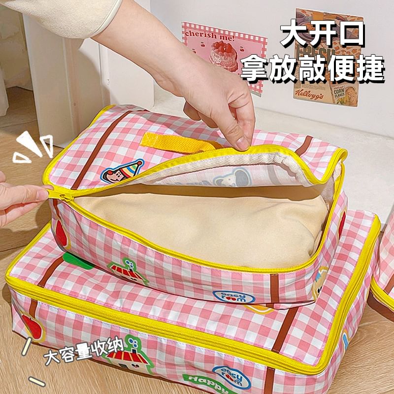 Momoi - Cartoon plastic reiskledingorganizer (verschillende ontwerpen)