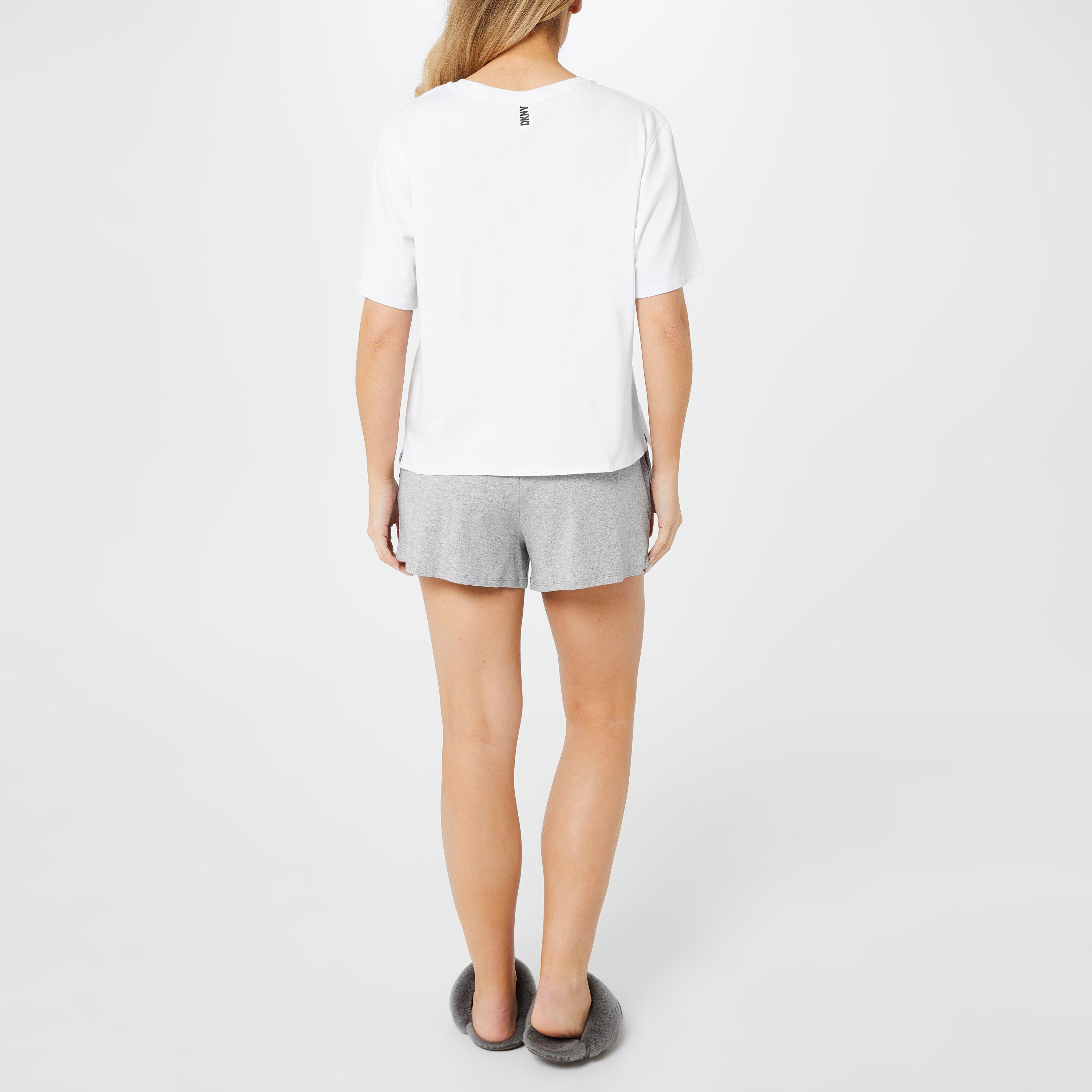 DKNY DKNY Short Sleeve Top and Boxer Set