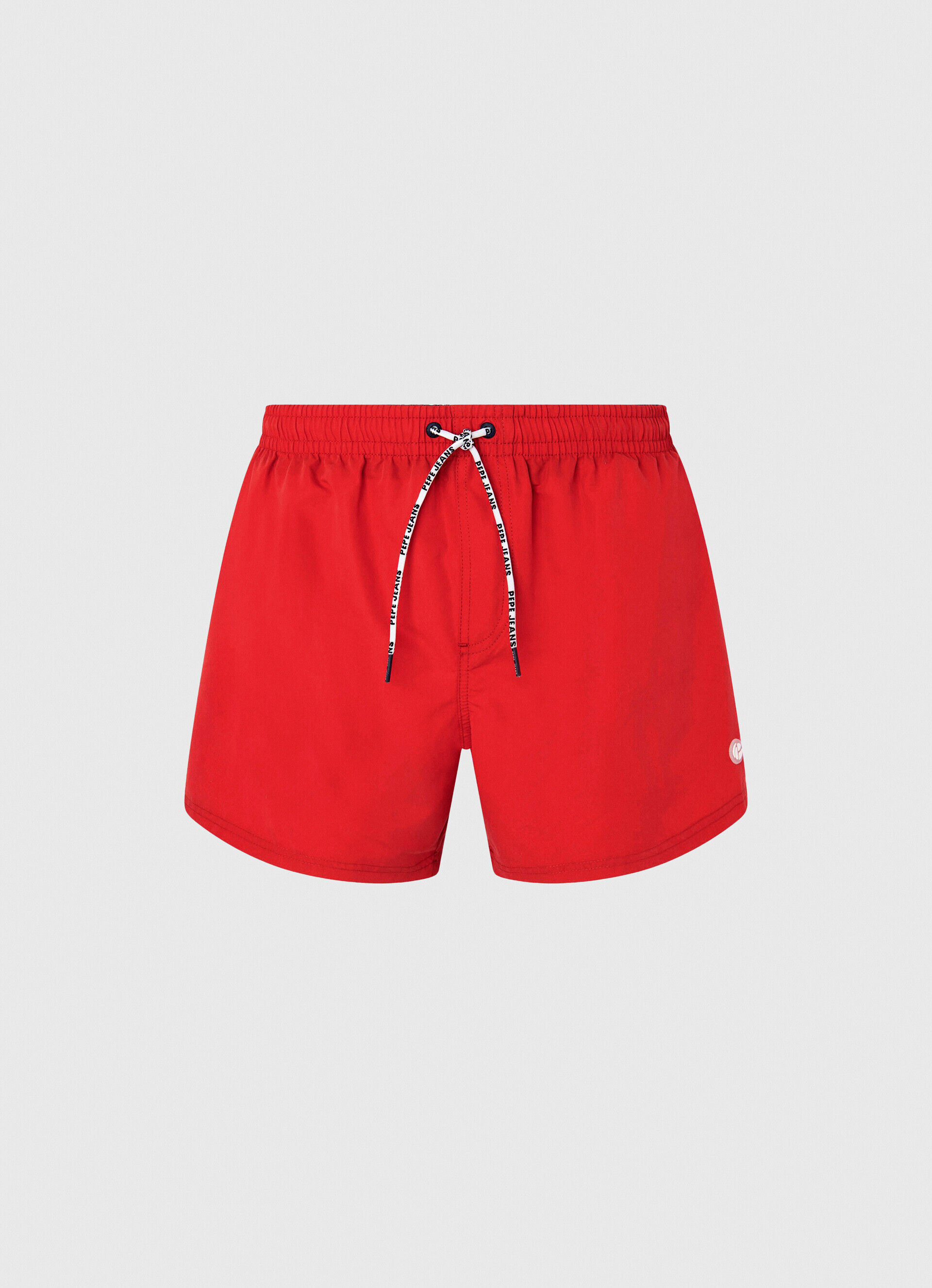 Maiô Finn Plain Bermuda - vermelho