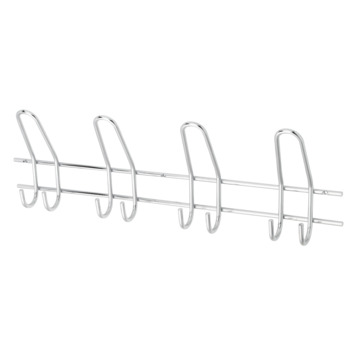 Kapstok 8 haken Astrid chroom zamak 530 mm