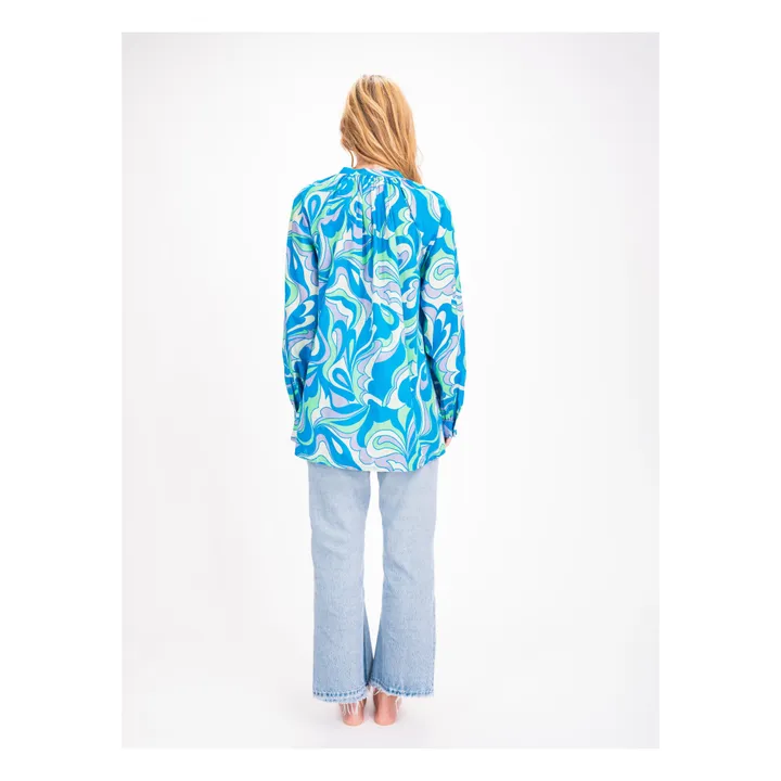 Virginie de Vinster Blouse Gobinde | Bleu
