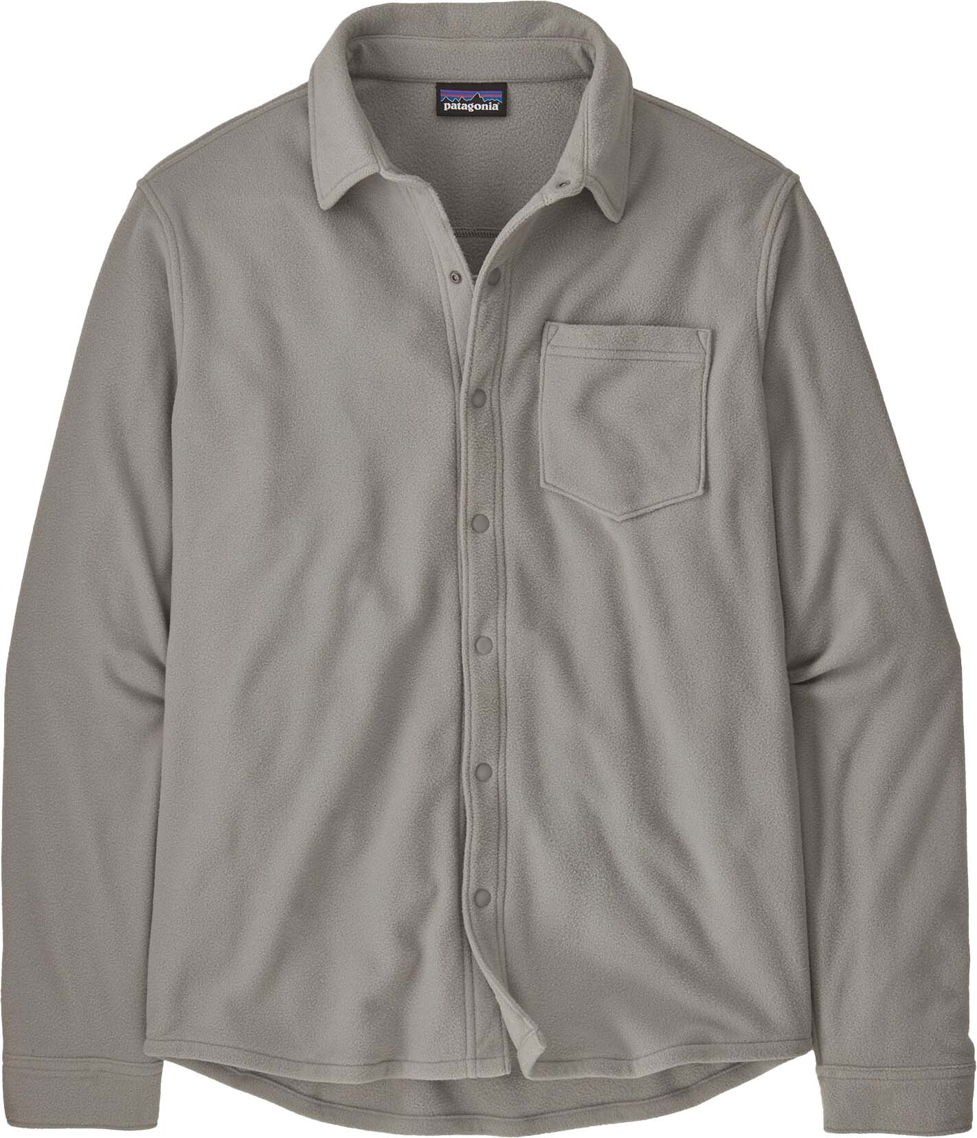 Micro D Shirt Herre Feather Grey