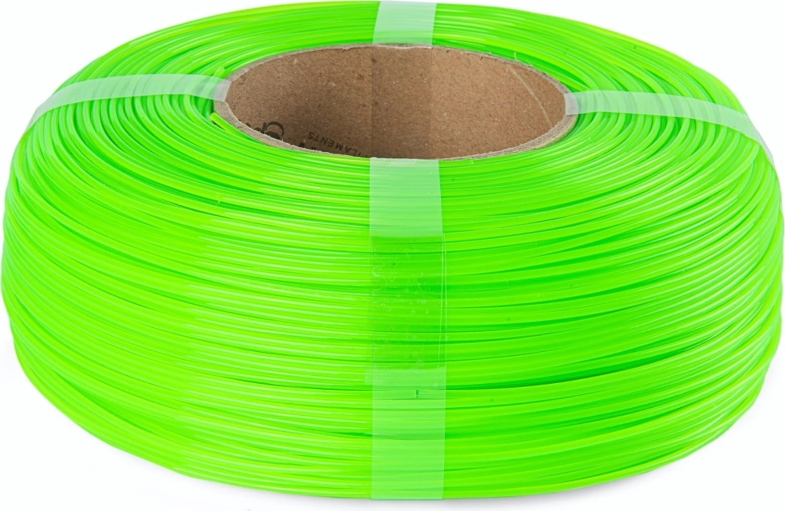 Spectrum  ReFill Premium PLA High Speed Neo Green UV, 1,75 mm / 1000 g    PLA ohne Spule für den Hochgeschwindigkeitsdruck in Neon Green
