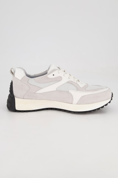 Vitaform Leder-Sneaker, Wechselfußbett, Komfortweite