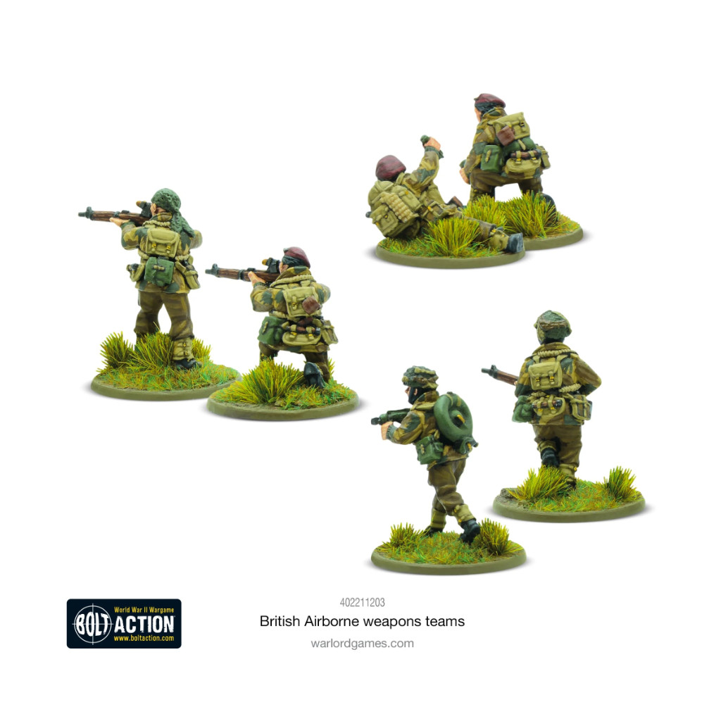 Bolt Action - British Airborne Weapons Teams