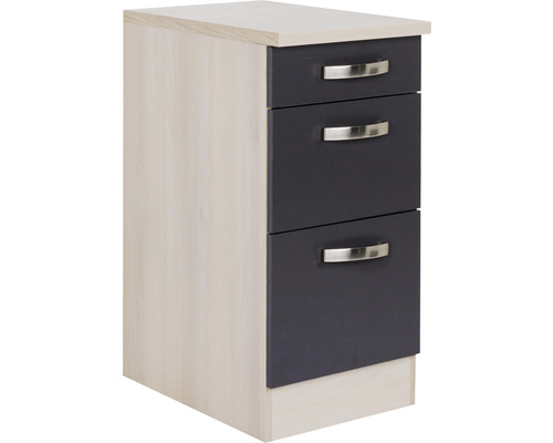 Optifit ladekast Porto220 BxDxH 40x60x84,8 cm antraciet mat gedemonteerd
