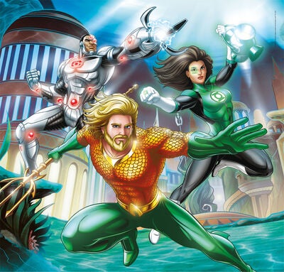 Clementoni DC Comics Justice League Puslespill 3x48 Brikker
