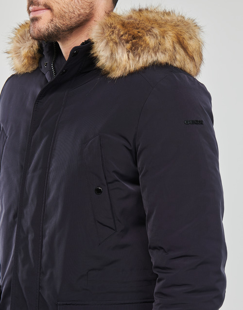 Geox - M NOWOLK PARKA - Bleu marine