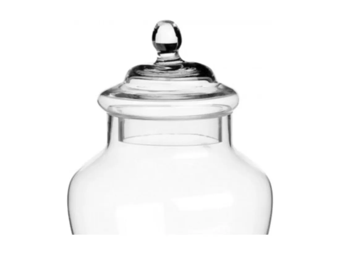 WELL HOME - Bonbonnière en verre avec pied 2,1L