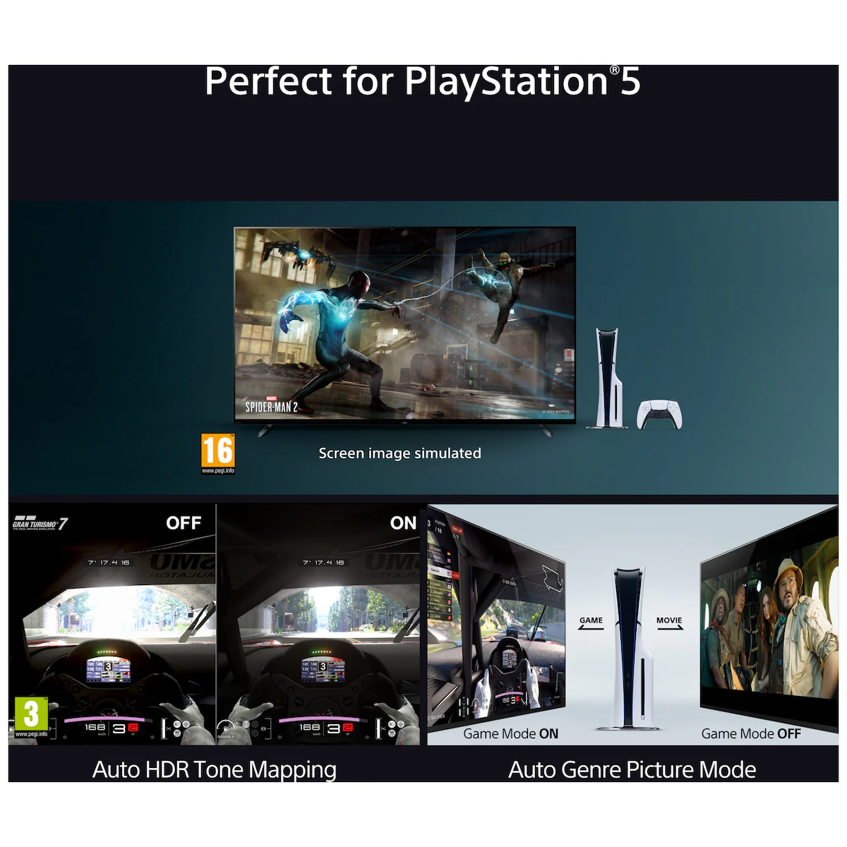 Sony 65” Bravia 7 4K MiniLED smart-TV (2024)