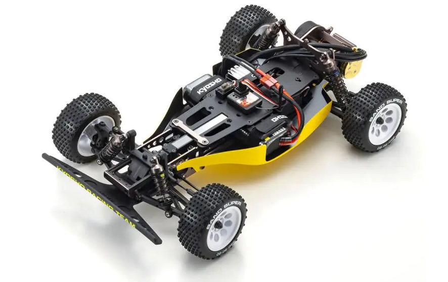 Buggy Turbo Optima Pro 4WD Legendary Series Bausatz, 1:10<br>Legendary Vintage Serie Buggy Bausatz mit Heckmotor und Allradantrieb
