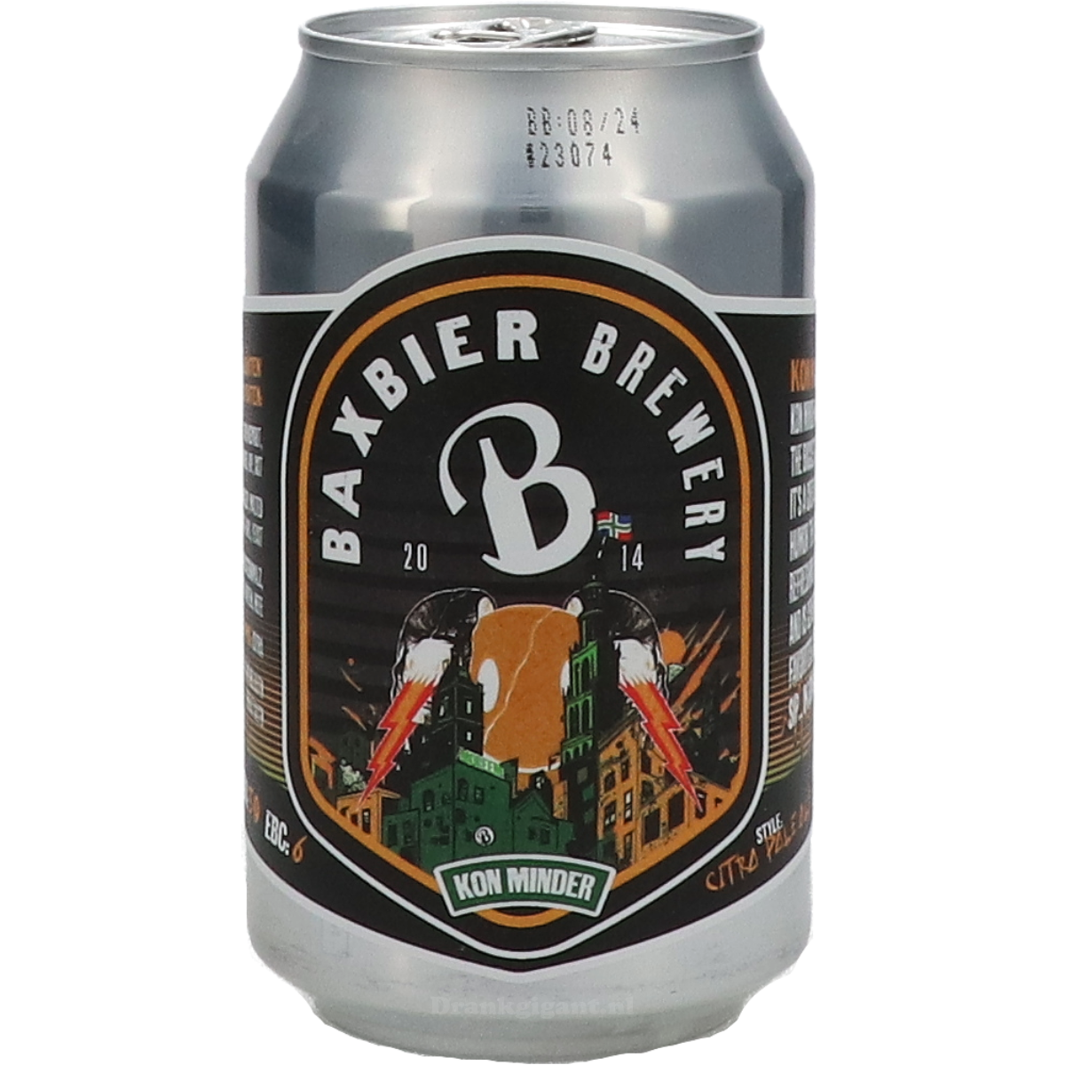 Baxbier Kon Minder Citra Pale Ale 33 cl