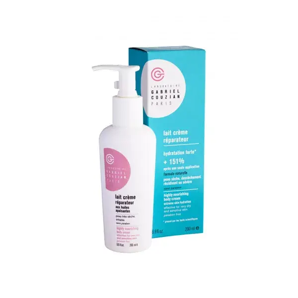 Creme-leite reparador Gabriel Couzian com óleos suavizantes 200ml