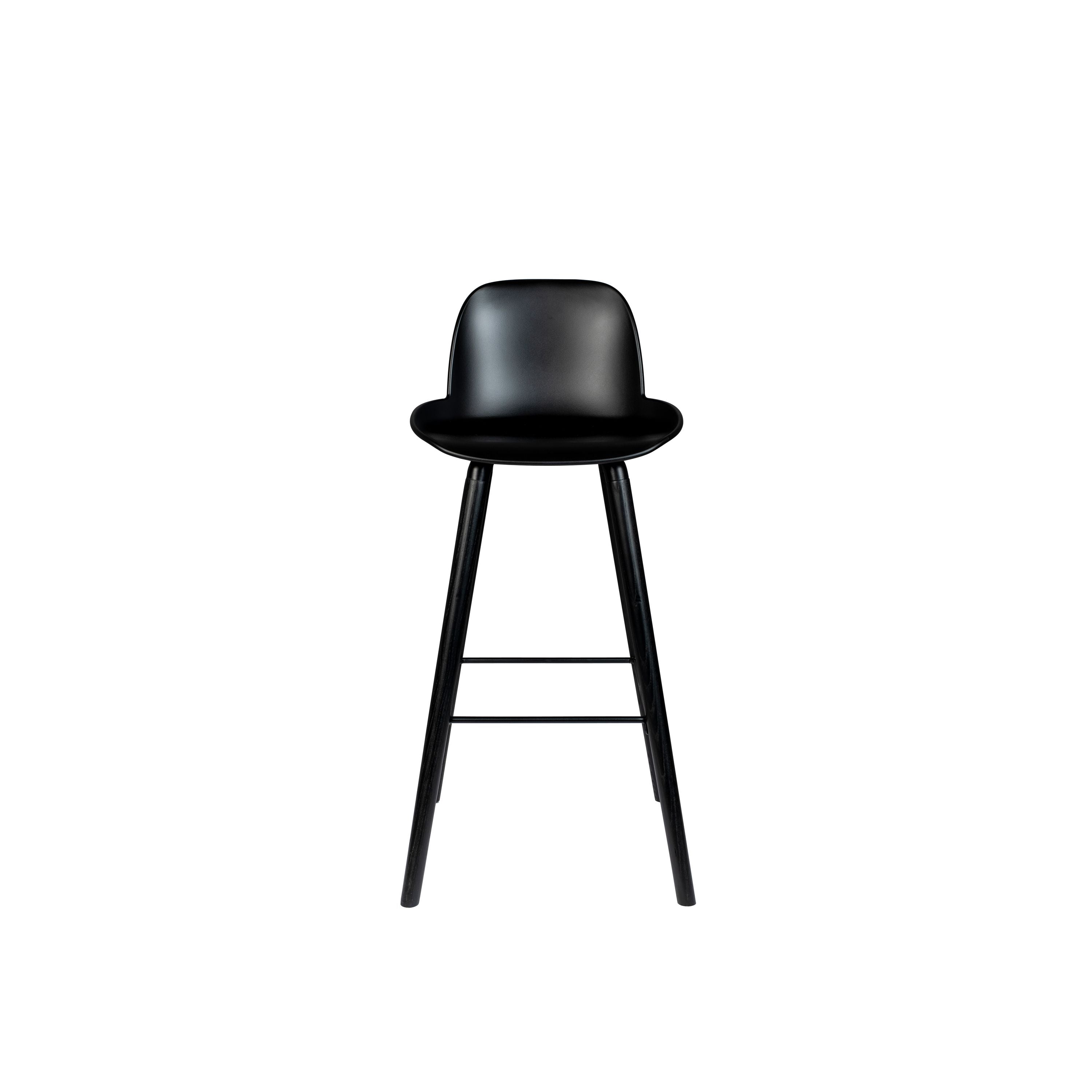 Zuiver Albert Kuip Barkrukken 75 cm Zwart - Set van 2
