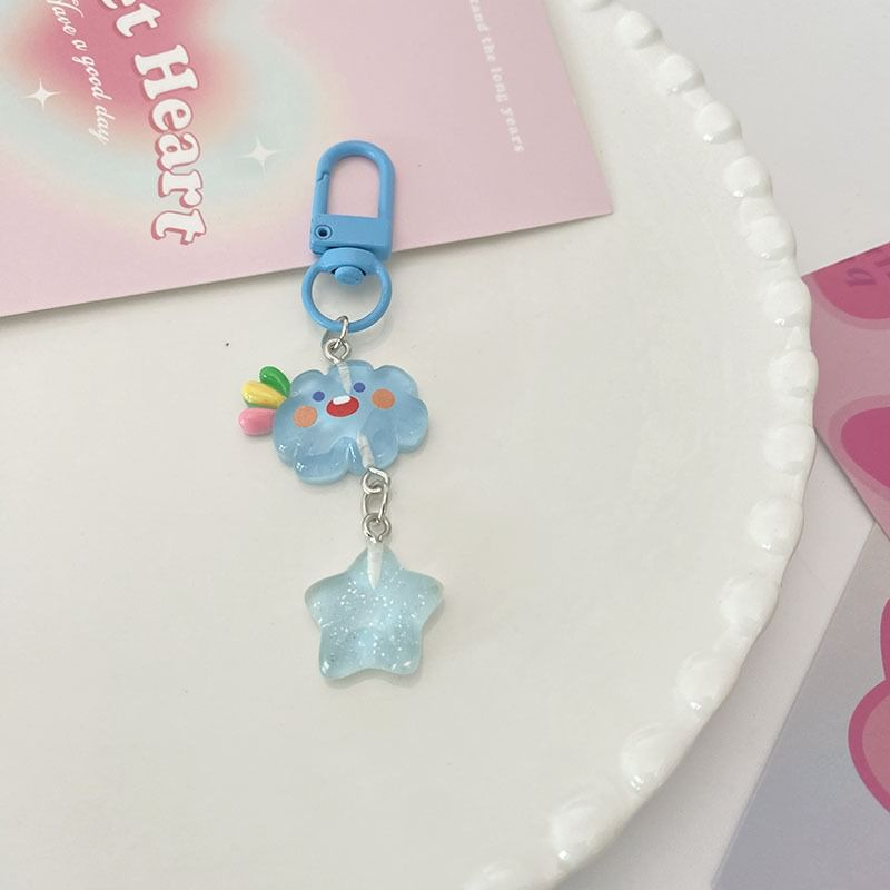 Kawano - Cloud Star Alloy Bag Charm Sleutelhanger (Diverse ontwerpen) / Set