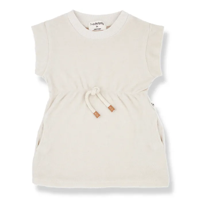 1+ in the family Robe Eponge Victoria | Ecru