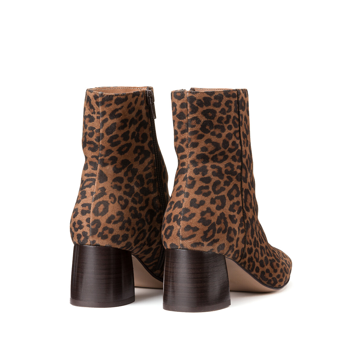 COLEÇÕES LA REDOUTE<br>Botas Leren met hak, Signature Marguerite