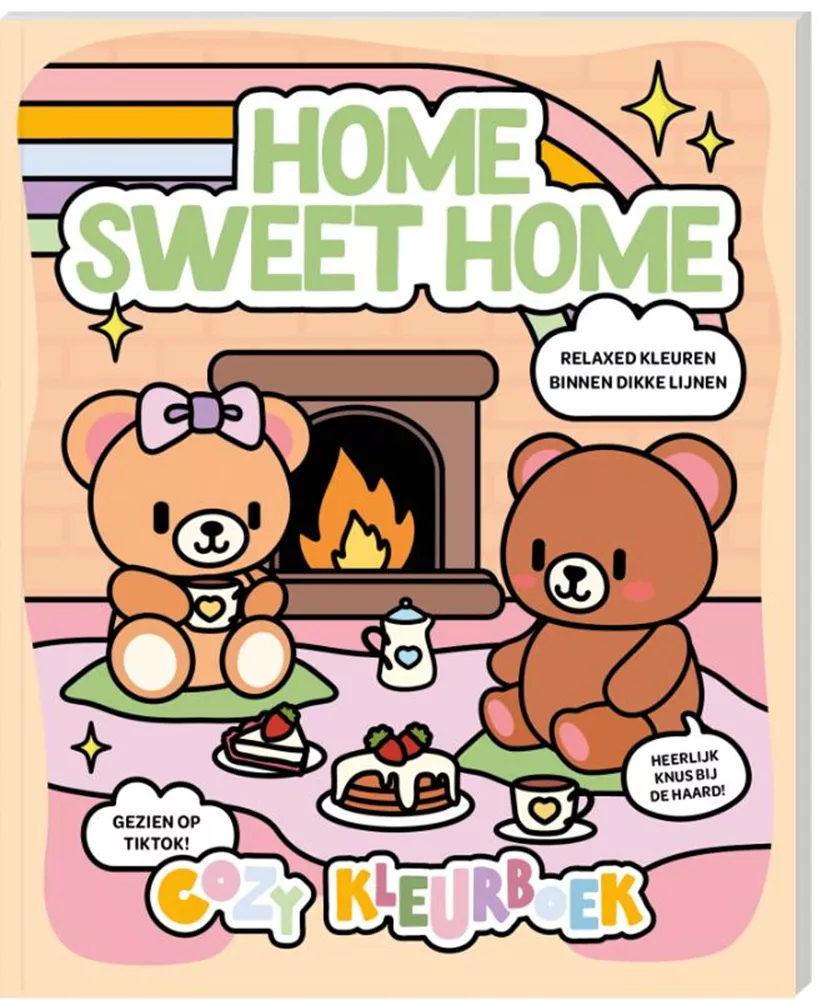 Cozy kleurboek  - Home sweet home