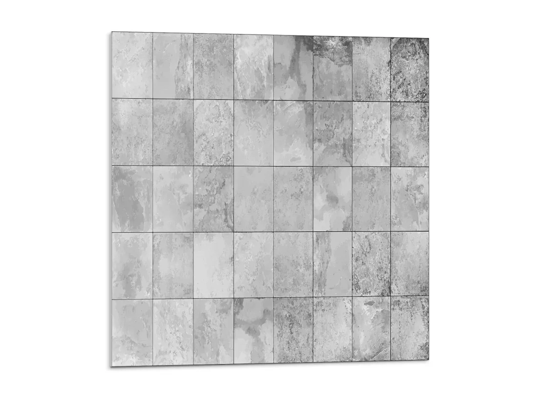 Carreaux autocollants PVC, Carrelage PVC adhésif - 20x20x20 - Texture de carrelage en mosaïque