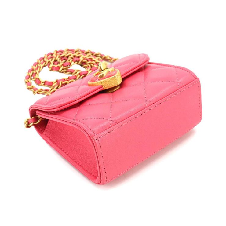 Chanel Vintage Chanel Crossbody Bag Pink