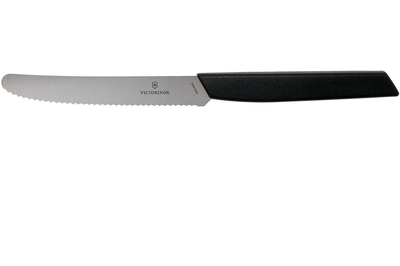 Victorinox Swiss Modern 6.9003.11W tomatenmes 11 cm, zwart