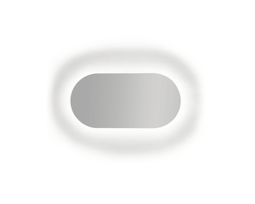 LED badkamerspiegel Denise Ovaal 45 x 90 cm IP 44