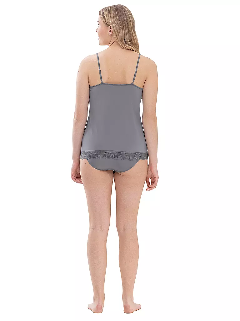 MEY Top - Camisol Poetry Fame grau