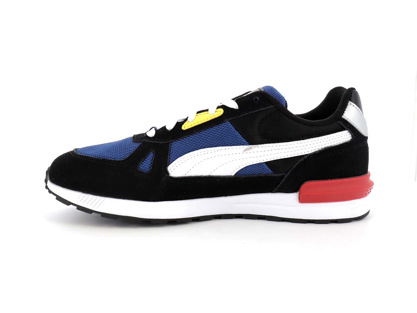Puma-380736 Matières combinées Bleu blanc noir