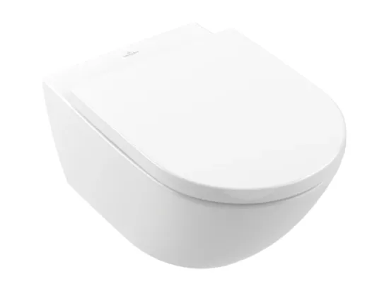 Combipack modèle suspendu VILEROY ET BOCH Subway 3.0 TwistFlush blanc CeramicPlus