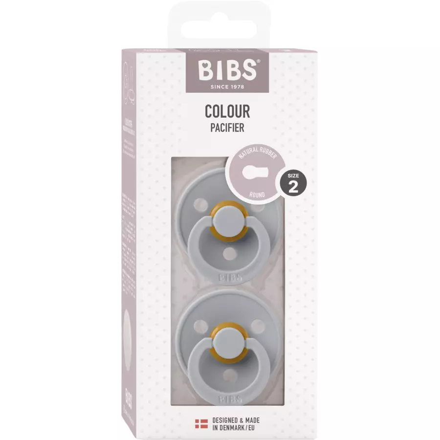 BIBS® Schnuller Colour Peach CloudCloud 6-18 Monate, 2 Stk.