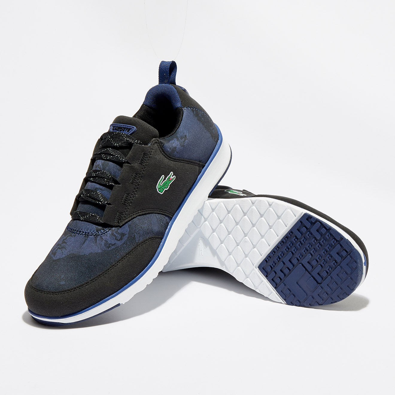 Lacoste Baskets L.Ight 317 3 bleu/noir