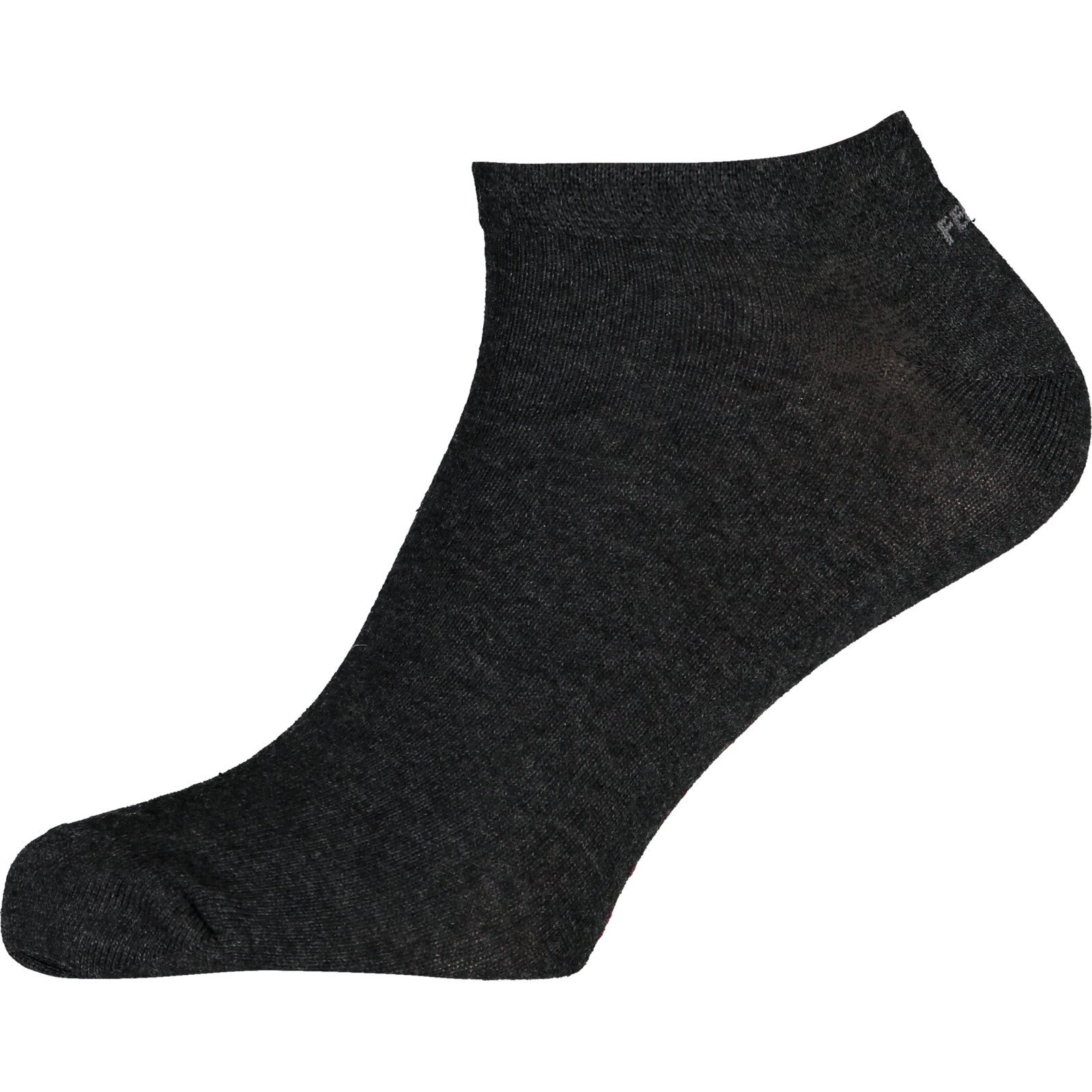 Feel Well Herren-Sneakersocken uni, 3 Paar 43-46, anthrazit