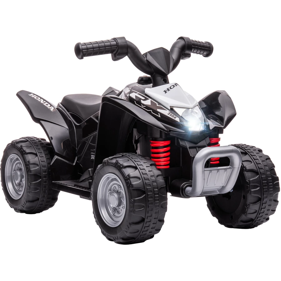 AIYAPLAY Kinderquad mit LED schwarz