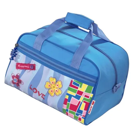 Step by Step Sporttasche Girls Happiness, blau