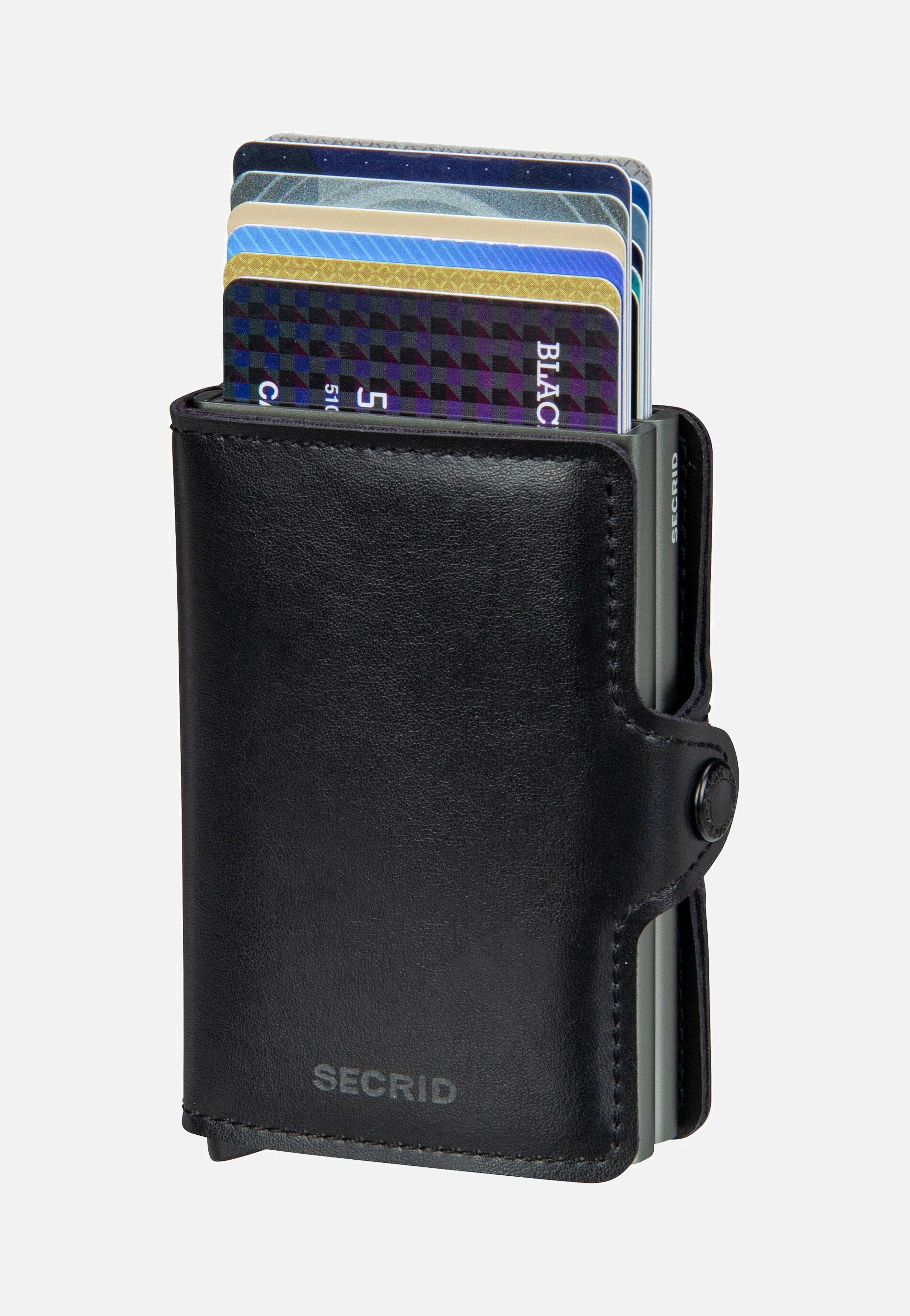 Twinwallet Mirum Plant-Based Black - Portemonnaie