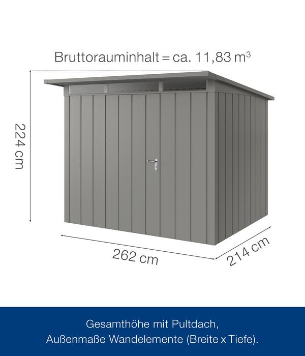 Hörmann Metallgerätehaus Juno JPD9 M-Sk