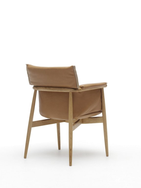 Carl Hansen & Son E005 Embrace stoel geolied eiken - SIF 95 - natural edging strip
