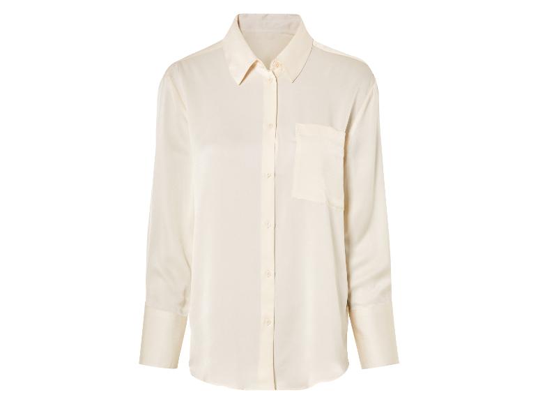 Satijnen dames blouse