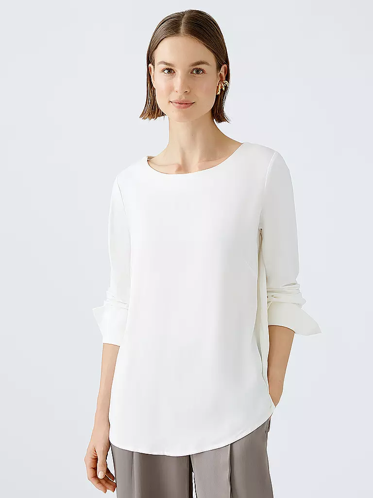 OUÍ Blusenshirt weiss