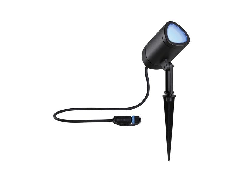 Paulmann Outdoor Gartenspot Plug & Shine Shira, RGBW, 6.5W, LED Gartenstrahler