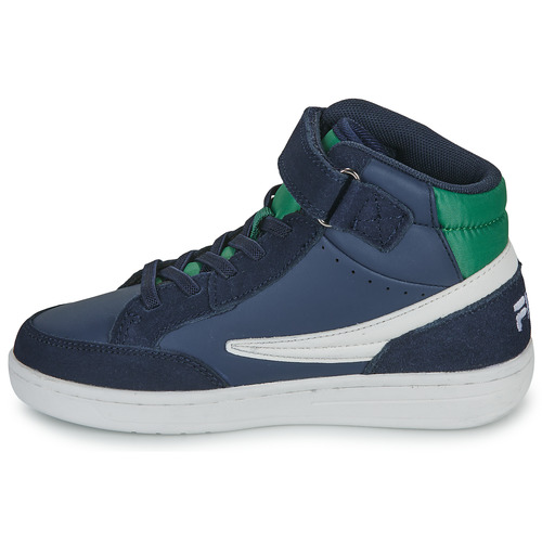 Fila - CREW VELCRO MID KIDS - Marine / Vert